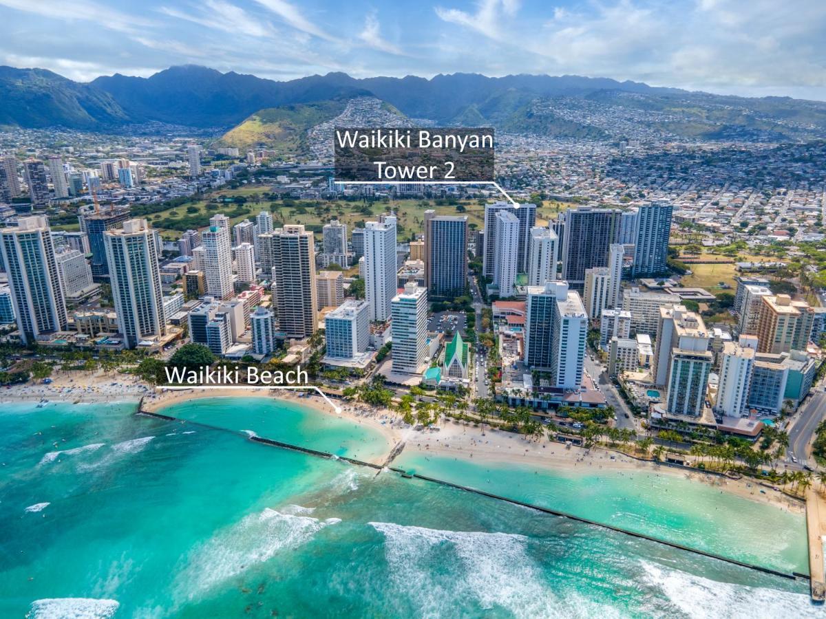 Beautiful 1Br, Steps To Waikiki Beach And Parking Гонолулу Екстер'єр фото